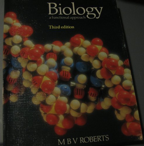 Imagen de archivo de Biology: A Functional Approach a la venta por AwesomeBooks