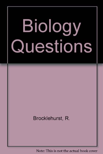 Biology Questions (9780174480945) by R. Brocklehurst