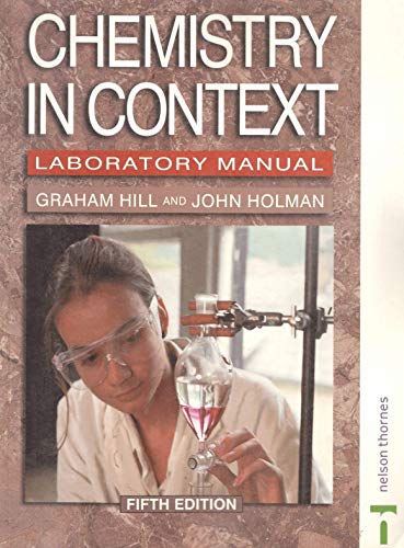 Beispielbild fr Chemistry in Context - Laboratory Manual zum Verkauf von Hamelyn