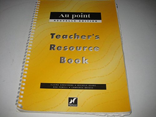 Stock image for Au point: Students Book (Bath Nelson Modern Languages Project) for sale by Reuseabook