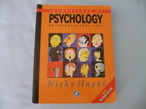 Stock image for Foundations of Psychology: An Introductory Text for sale by WorldofBooks