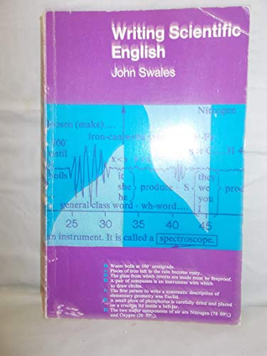 Stock image for Writing Scientific English : A Textbook of English As a Foreign Language for Students of Physical and Engineering Sciences for sale by Better World Books Ltd