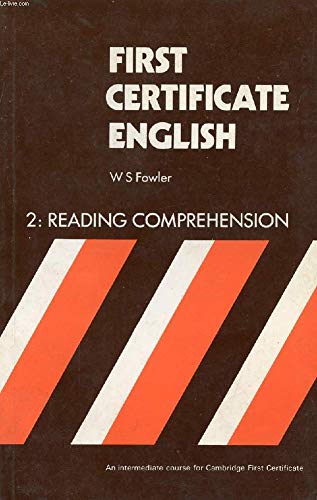 9780175550937: Reading Comprehension (Bk. 2) (First Certificate English)