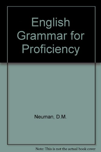 9780175551354: English Grammar for Proficiency