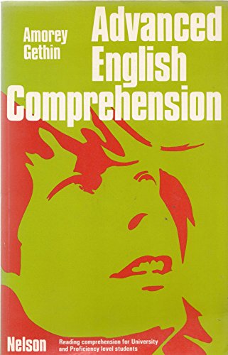 Imagen de archivo de Advanced English Comprehension a la venta por Phatpocket Limited