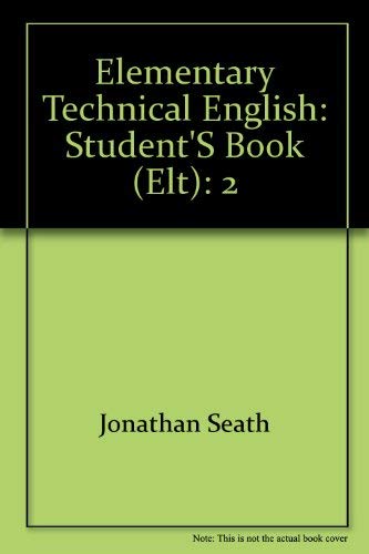Stock image for Elementary Technical English: Bk. 2 (Business English) for sale by medimops