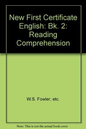 Imagen de archivo de New First Certificate English: Reading Comprehension Bk. 2 a la venta por medimops