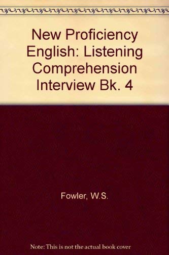 Stock image for Listening Comprehension Interview for sale by Hamelyn