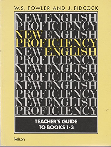 Beispielbild fr New Proficiency English: Bks. 1-3: Tchrs'. zum Verkauf von medimops