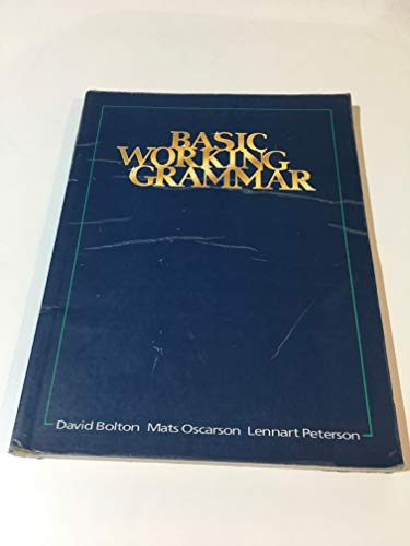 9780175556427: Basic Working Grammar