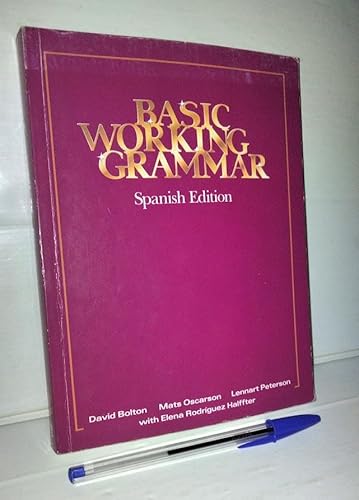 9780175557066: Basic Working Grammar: Spanish Edition / Edicin Espaola