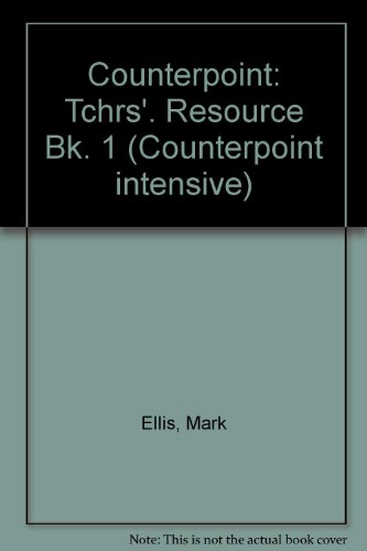 9780175557127: Counterpoint: Tchrs'. Resource Bk. 1 (Counterpoint intensive)