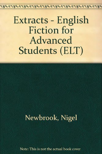 Stock image for Extracts - English Fiction for Advanced Students (ELT) for sale by Brit Books