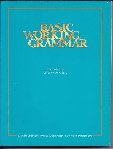 Stock image for Basic Working Grammar. for sale by Antiquariaat Schot