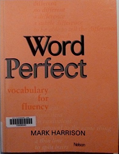 Beispielbild fr Word Perfect zum Verkauf von ThriftBooks-Dallas