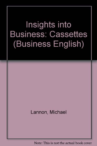 Stock image for Insights into Business: Cassettes (Business English) for sale by medimops