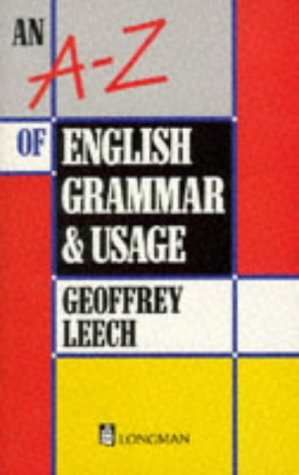 Stock image for An A-Z of English Grammar and Usage (1st Edition) for sale by AwesomeBooks