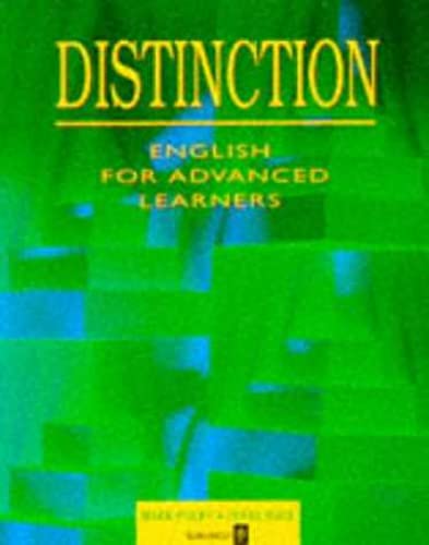 Imagen de archivo de Distinction. english for advanced learners. a la venta por Iridium_Books