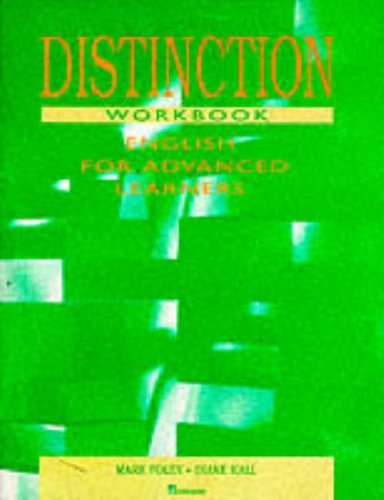 Stock image for Distinction: Workbook for sale by AwesomeBooks
