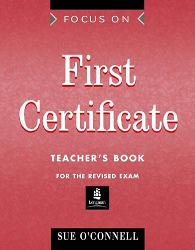 Beispielbild fr Focus on Fce (Rev for 96) Teachers Book zum Verkauf von WorldofBooks