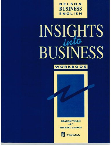Imagen de archivo de Insights Into Business Workbook a la venta por Buchpark