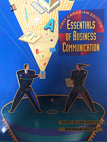 9780176042097: ESSENTIALS OF BUSINESS COMMUNICATION, 1ST CANADIAN