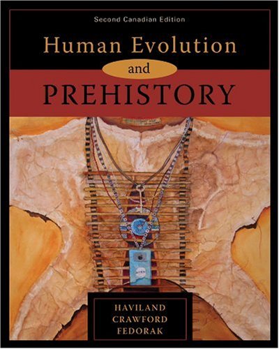 Imagen de archivo de HUMAN EVOLUTION+PREHISTORY >CA a la venta por ThriftBooks-Atlanta