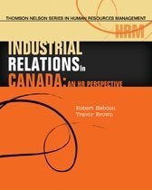 Stock image for Industrial Relations in Canada for sale by Better World Books