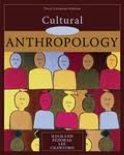 Stock image for Study Guide and Workbook for use with Cultural Anthropology (3rd Canadian Edition) for sale by Bay Used Books