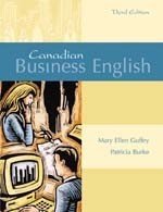 Beispielbild fr Canadian Business English zum Verkauf von Better World Books