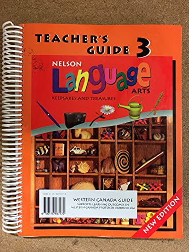 Stock image for Teacher's Guide 3 : Nelson Language Arts Keepsakes and Treasures for sale by Textbook Pro