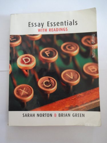 Imagen de archivo de Essay Essentials with Readings a la venta por Better World Books: West