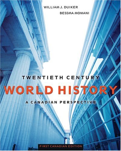 Beispielbild fr Twentieth-Century World History : A Canadian Perspective zum Verkauf von Better World Books