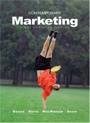 Beispielbild fr Contemporary Marketing zum Verkauf von Better World Books: West