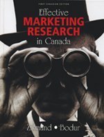 Stock image for Effective Marketing Research in Canada for sale by Better World Books