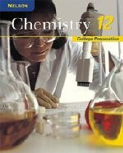 Beispielbild fr Nelson Chemistry 12: College Preparation: Study Guide zum Verkauf von Blue Vase Books