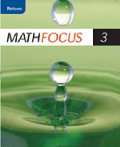 Stock image for Nelson Math Focus 3: Student Book for sale by Your Online Bookstore