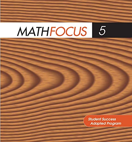 Stock image for Nelson Math Focus 5 Student Success Adapted Program (Blackline Masters Package) for sale by Textbook Pro