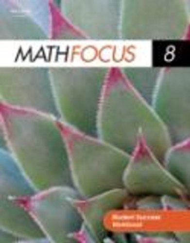 Stock image for Math Focus 8 Student Success Adapted Program Workbook: Student Success Adapted Program Workbook for sale by Textbook Pro