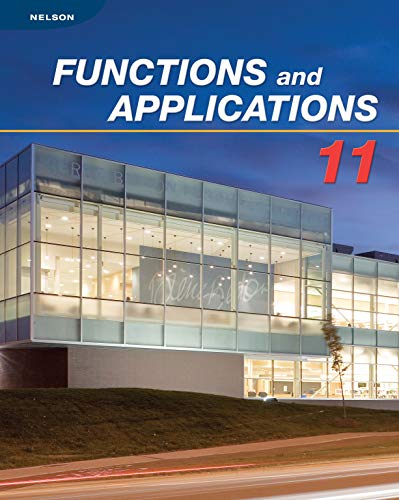 9780176332044: Nelson Functions and Applications 11: Student Text by Marian Small (August 22,2007)
