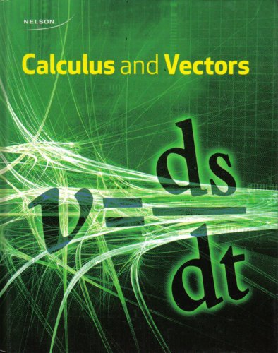 Stock image for Calculus and Vectors 12 for sale by GF Books, Inc.