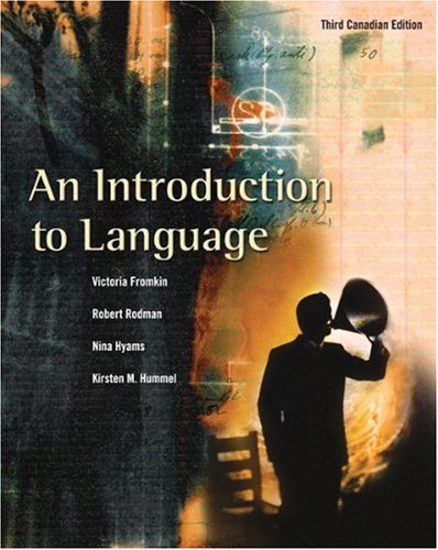 Stock image for An Introduction to Language for sale by Better World Books