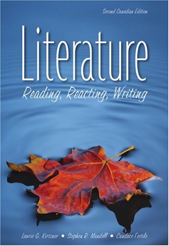 Stock image for Literature (Candian Edition) (Reading, Reacting, Writing) for sale by Books Unplugged