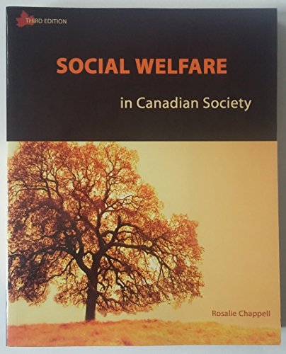 9780176414115: Social Welfare In Canadian Society : Third Edition