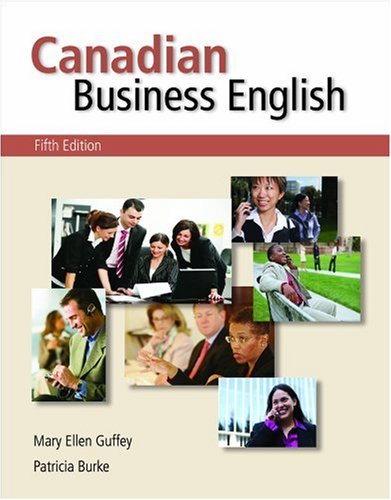 Imagen de archivo de Canadian Business English a la venta por Better World Books: West