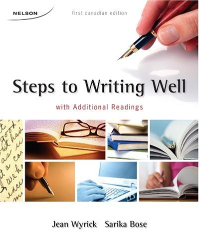 Imagen de archivo de Steps to Writing Well : With Additional Readings a la venta por Better World Books