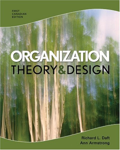 Imagen de archivo de Organization Theory and Design a la venta por Better World Books