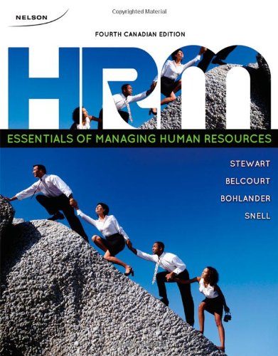 9780176500153: CND ED Essentials of Managing Human Resources
