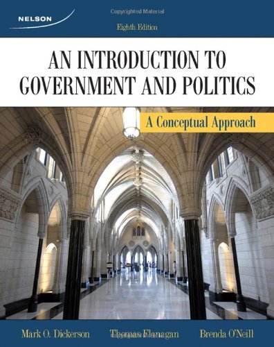 9780176500429: CDN ED An Introduction To Government and Politics: A Conceptual Approach