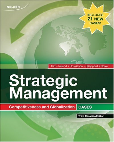 9780176500825: CDN ED Strategic Management Cases
